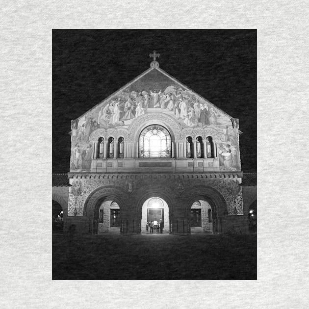 Stanford Memorial Church at Night. Palo Alto, California by IgorPozdnyakov